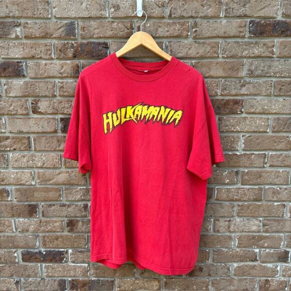 Crazy Vintage 90s Hulk Hogan Hulk Mania‎ T-Shirt XXL